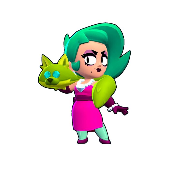 Lola Original - Brawl Stars 3D 3MF Model — view 6
