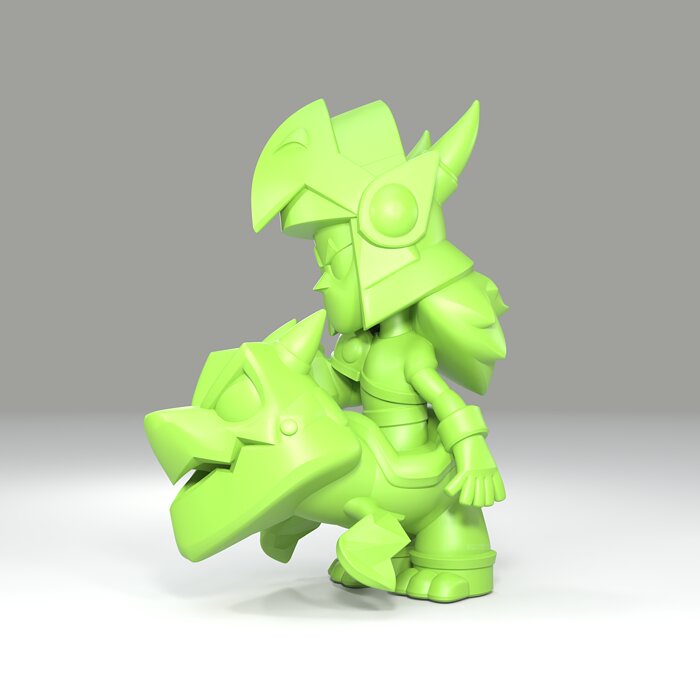 Draco Original - Brawl Stars 3D 3MF Model — view 2