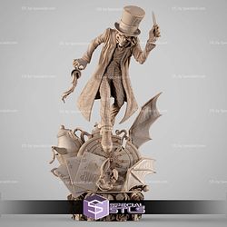 Mad Hatter Creepy STL Files 3D Model