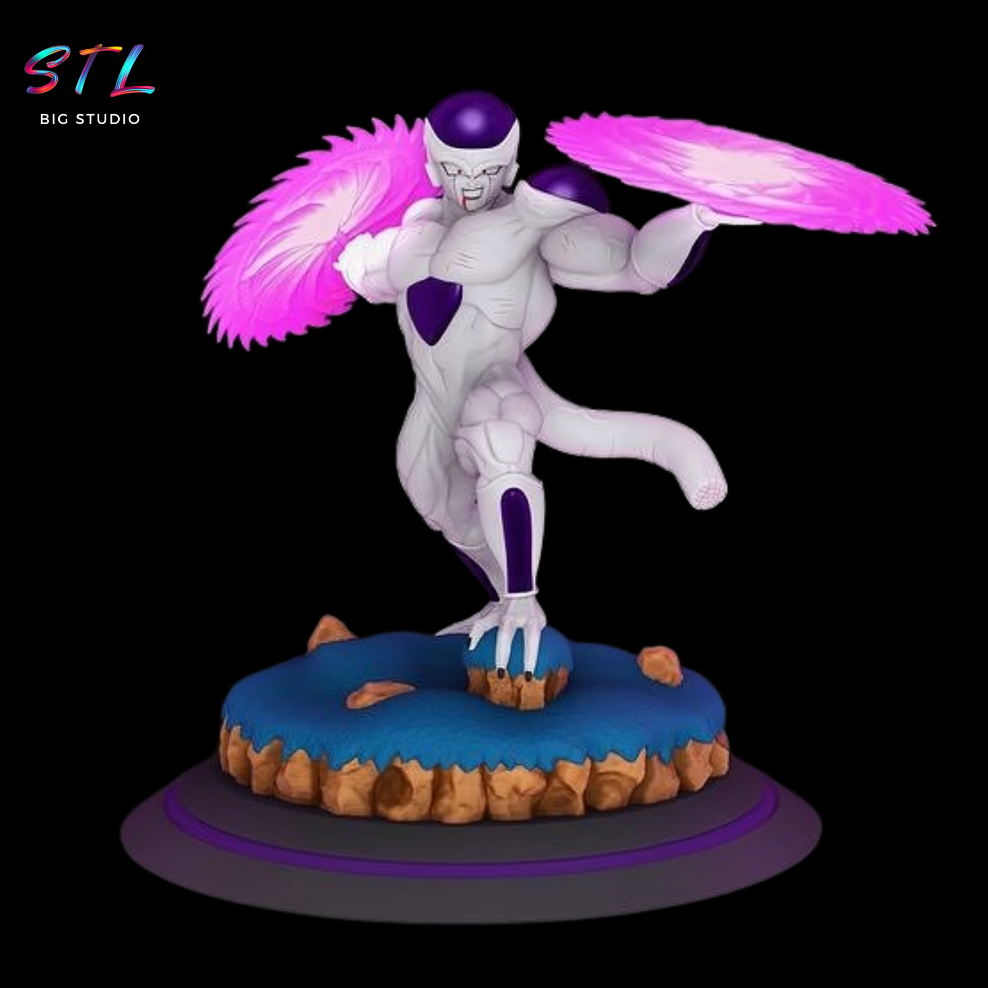 Final Form Frieza STL | 3D Printable Figure from Dragon Ball Z Model