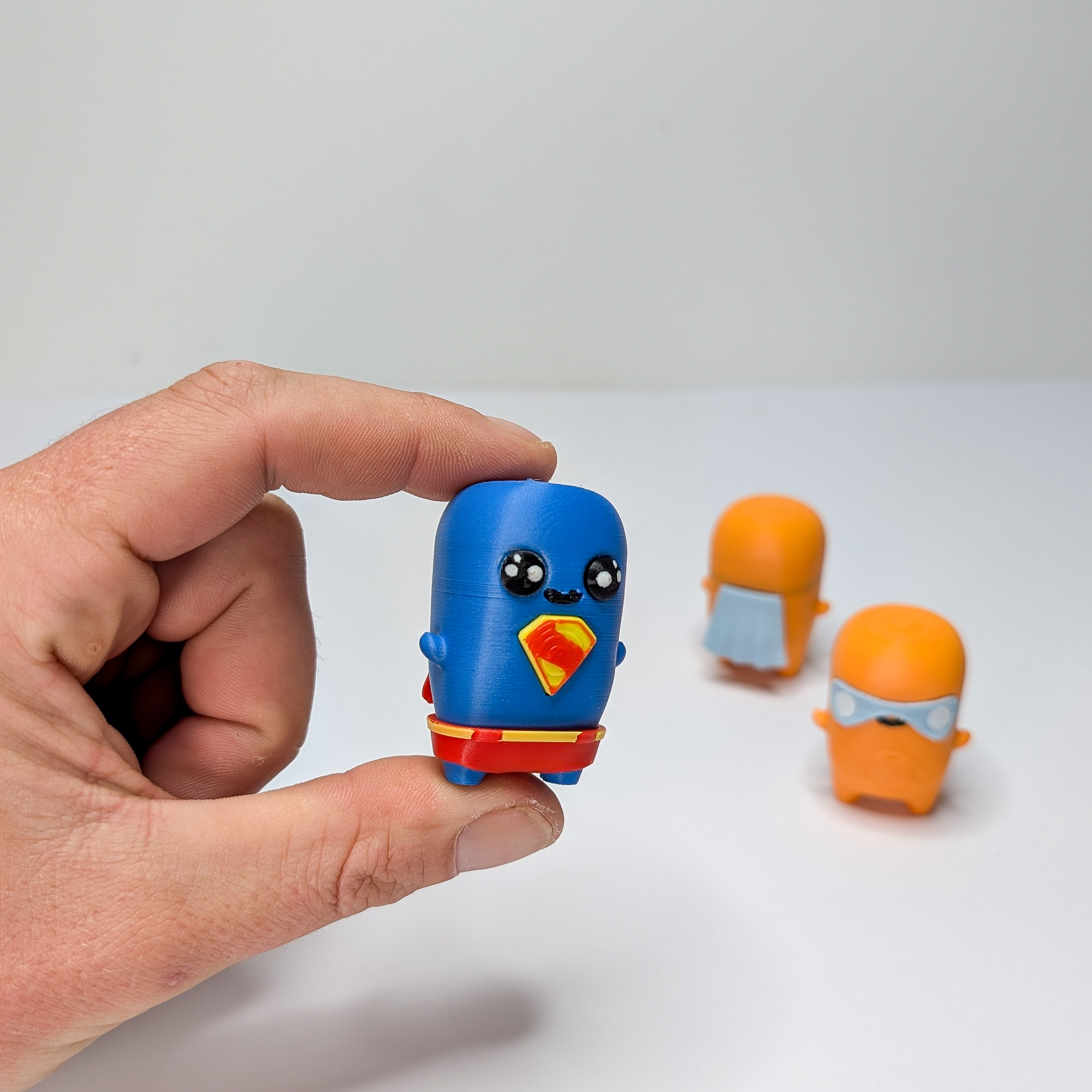 Fortnite Sprites - Superman & Dash 3D 3MF Model