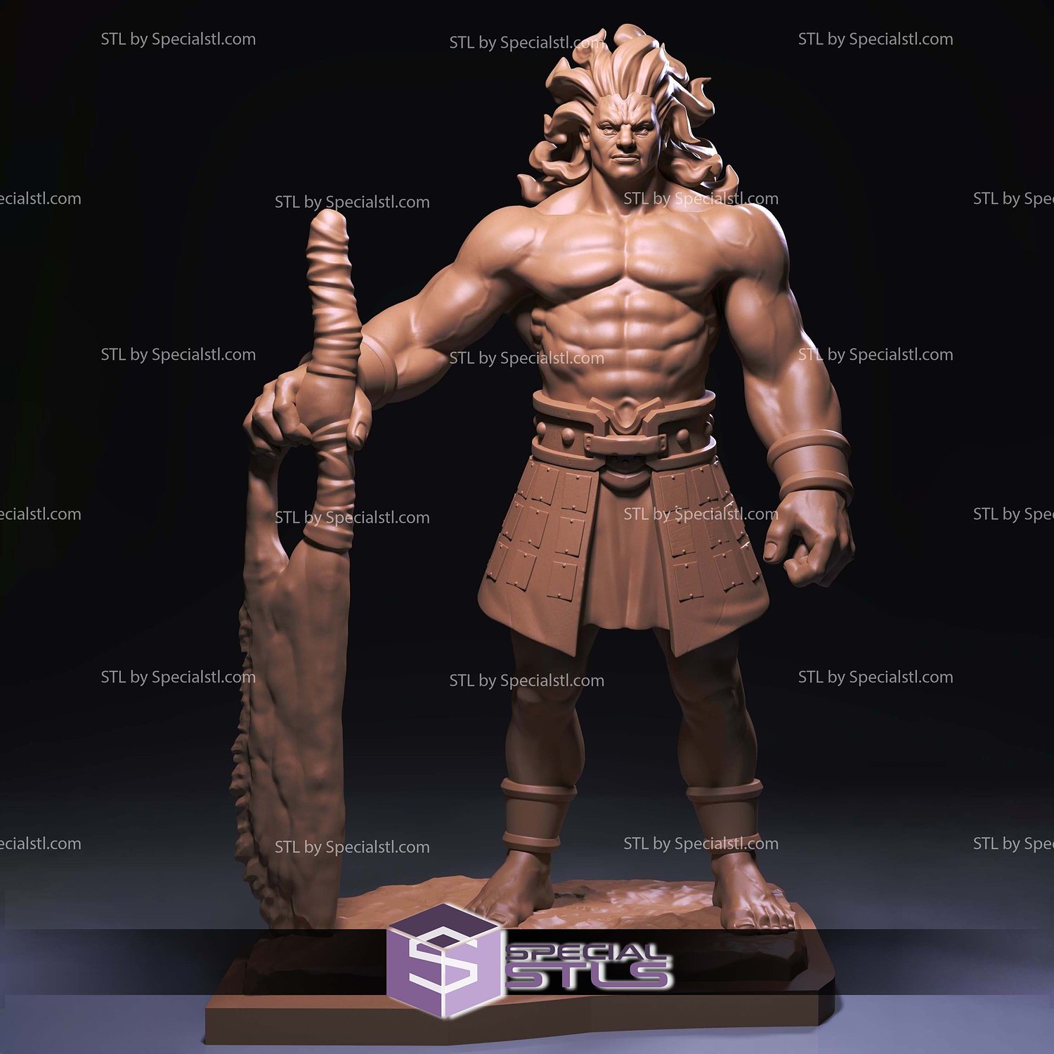 Berserker Fate Stay Night 3D Print Files STL Model — view 2