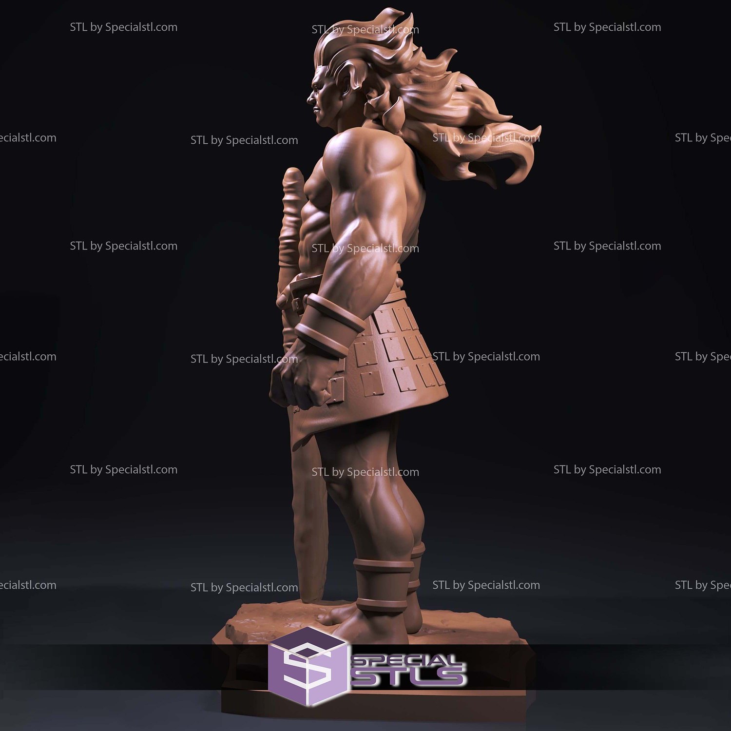 Berserker Fate Stay Night 3D Print Files STL Model — view 4