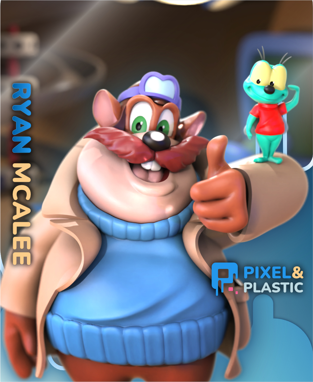 Monty and Zip | Rescue Rangers 3D 3MF Model