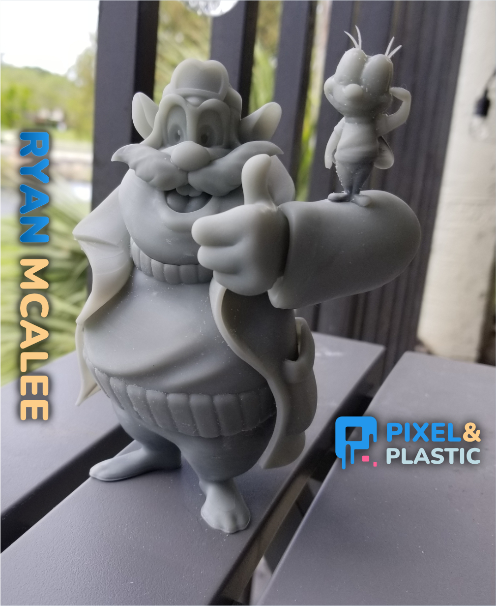 Monty and Zip | Rescue Rangers 3D 3MF Model — view 2