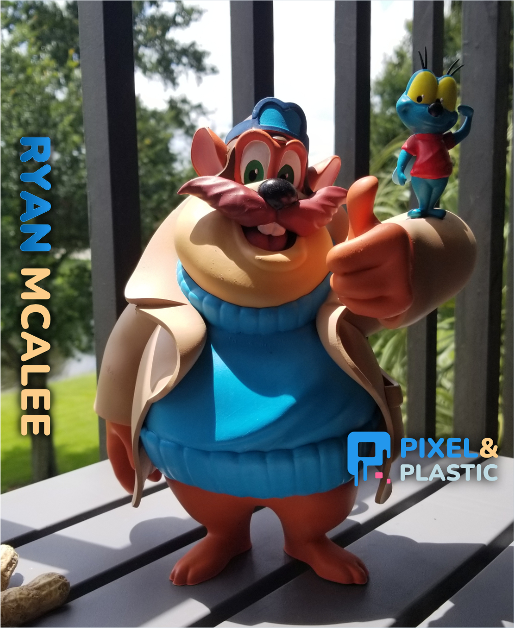 Monty and Zip | Rescue Rangers 3D 3MF Model — view 4