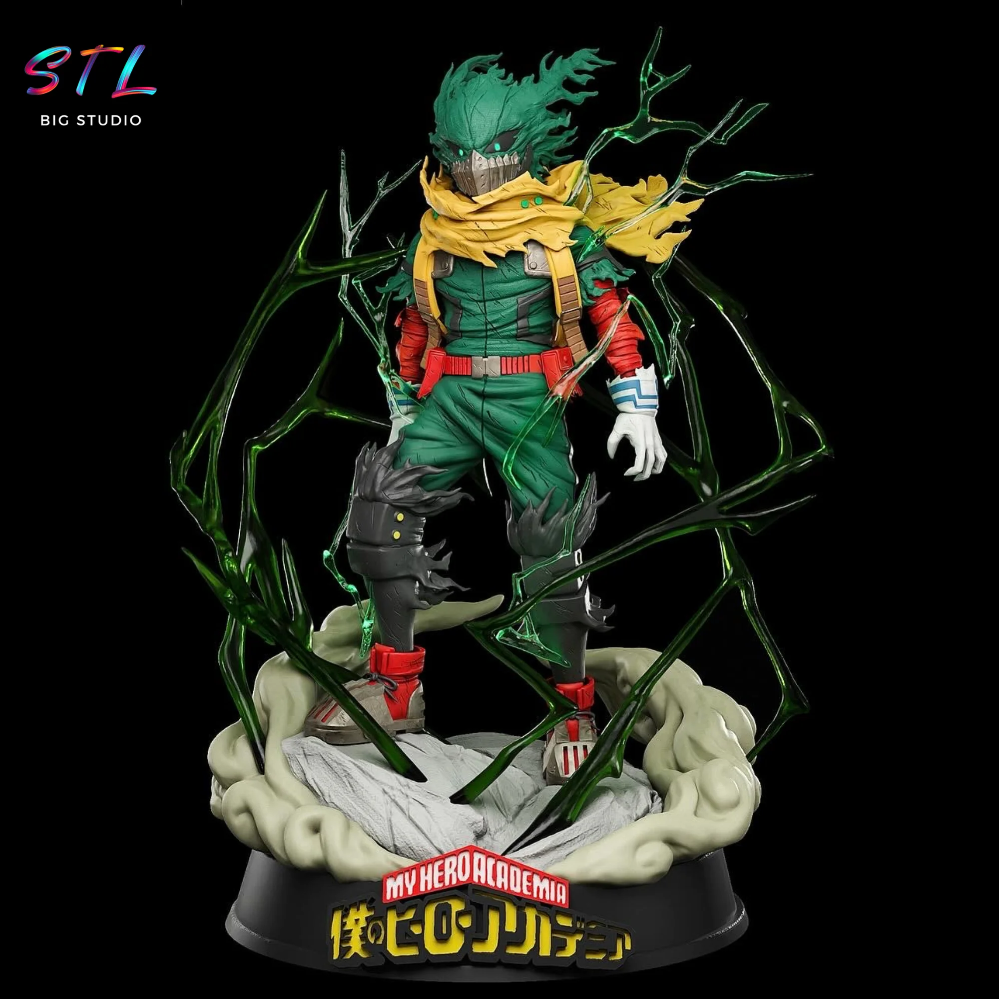 Deku Vigilante STL | My Hero Academia | 3D Printable Figure Model