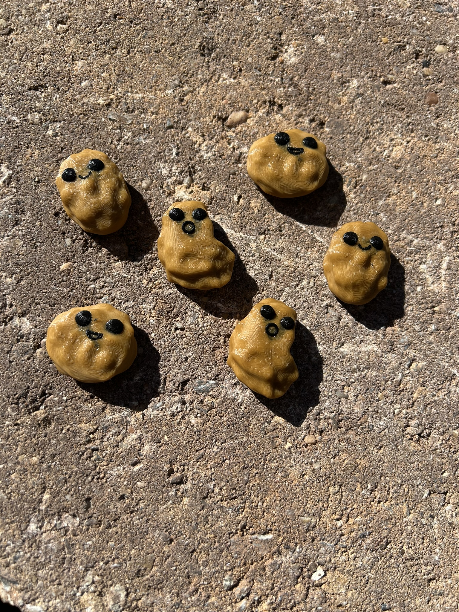 Emotional Support Chicken Nuggets with Card 3D 3MF Model
