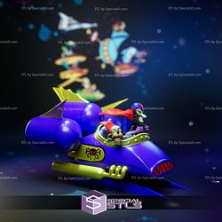 Phantom Phink And Sinister Sludge Sculptures 3D Printing STL Model