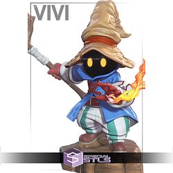 Vivi Ornitier Final Fantasy 125mm STL Files 3D Model