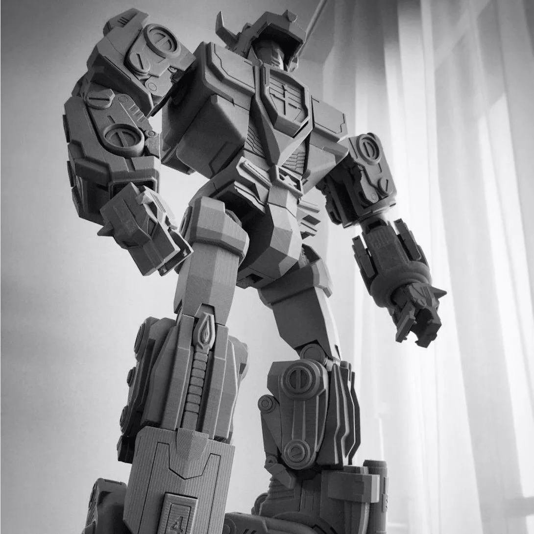 VOLTRON Defender of the Universe 3D STL Model