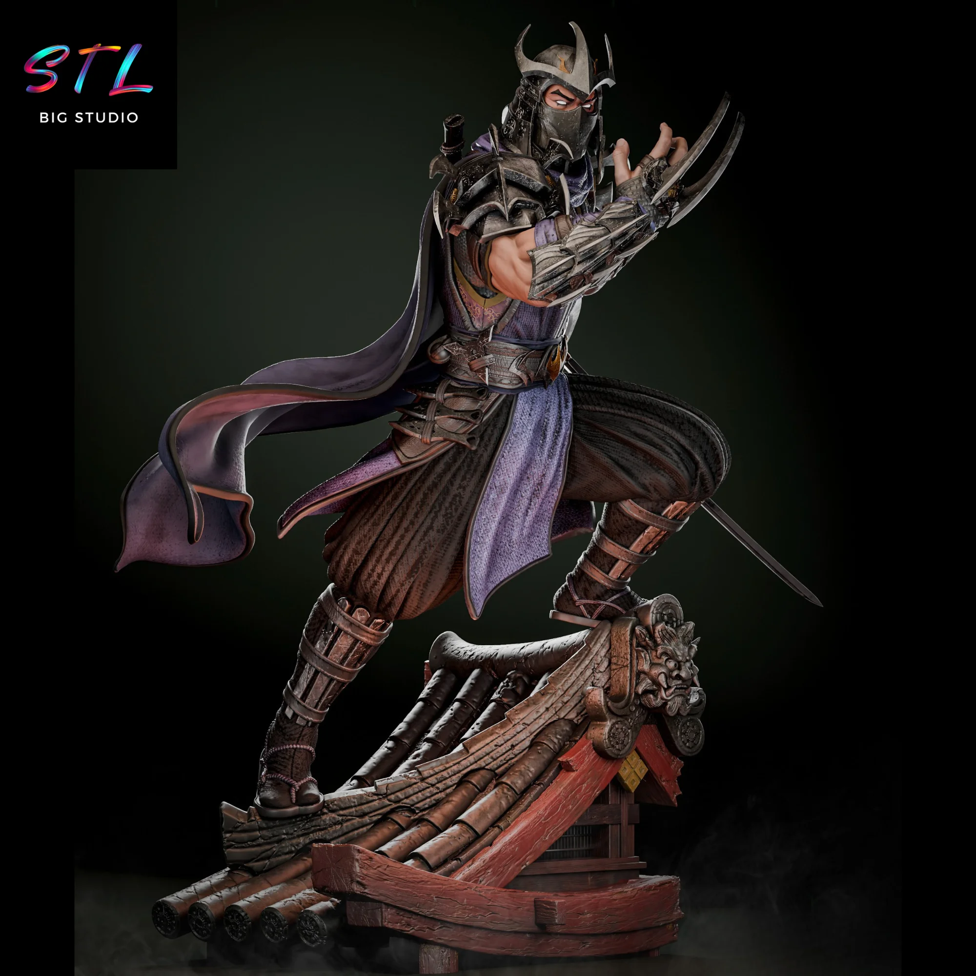 Shredder STL | Teenage Mutant Ninja Turtles | 3D Print Model Model
