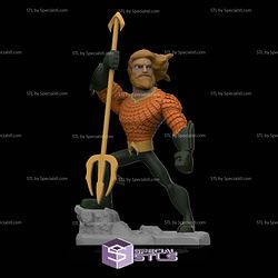 Disney Infinity Style STL Collection - Aquaman 3D Model