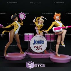 Josie and the Pussycats 3D Printer Files STL Model