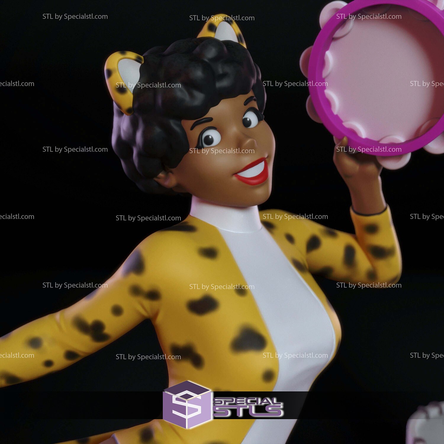 Josie and the Pussycats 3D Printer Files STL Model — view 5