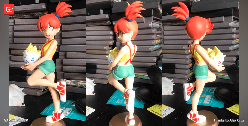 Misty Pokemon 3D Printer Files | Assembly STL Model