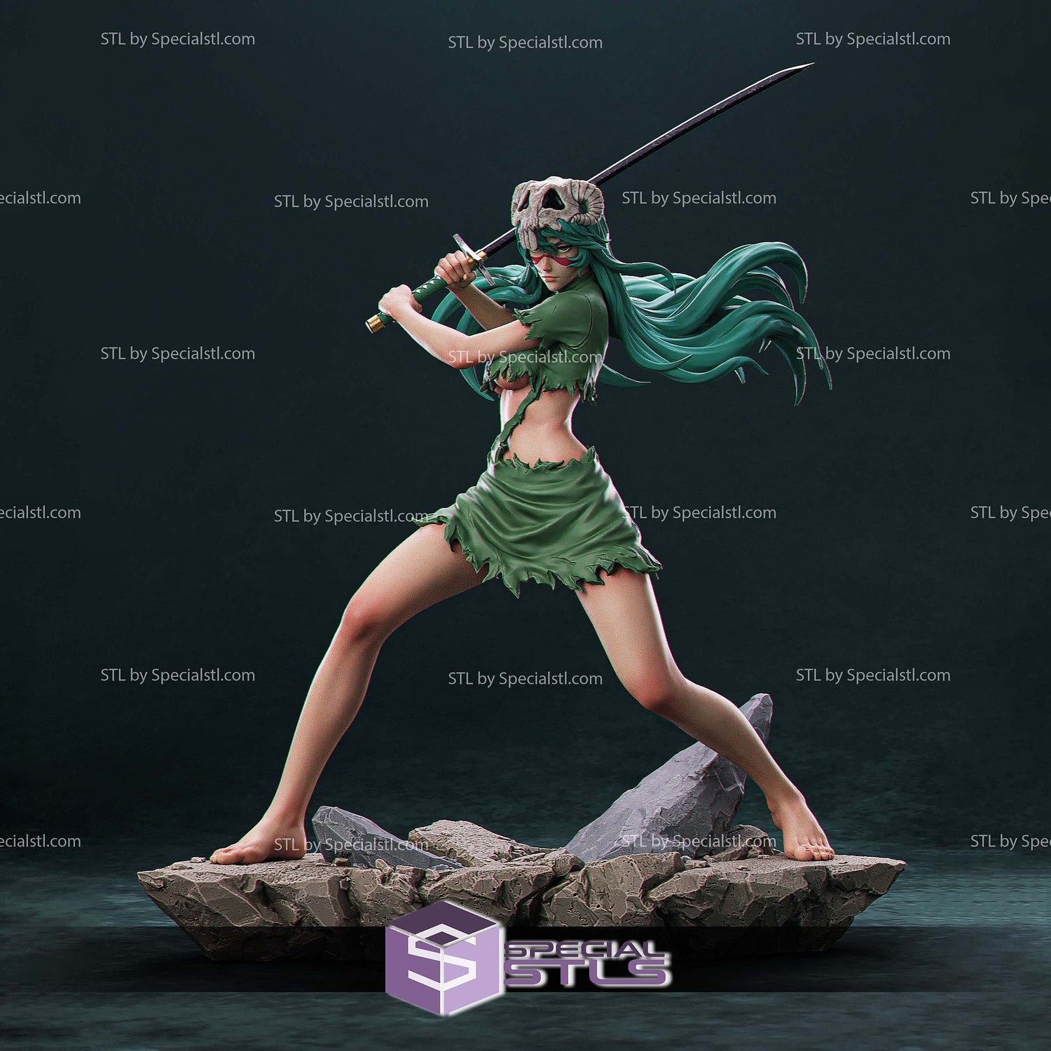 Nelliel Standalone STL Files 3D Model — view 3