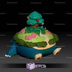 Pokemon STL Collection Gigantamax Snorlax 3D Model — view 1