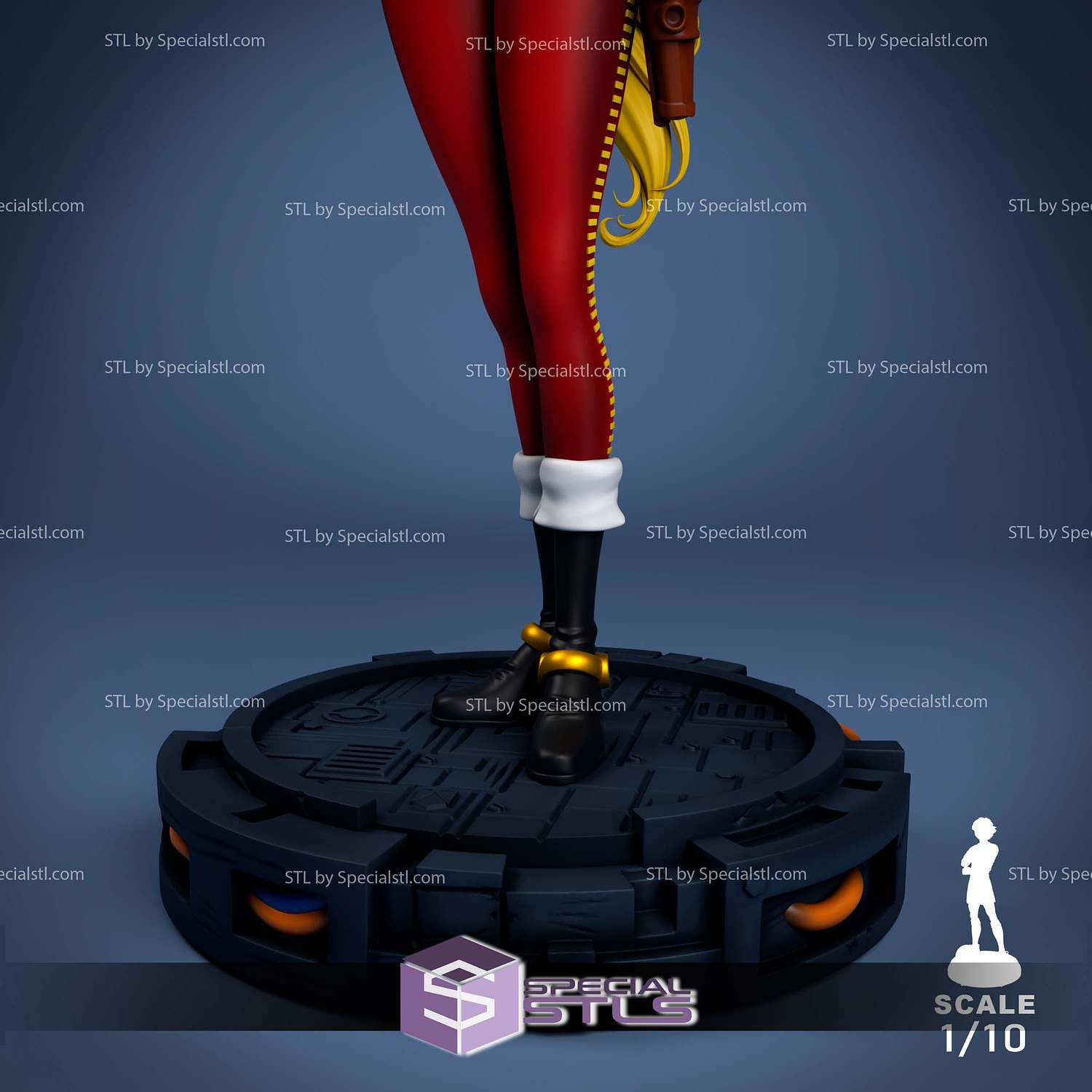 Queen Emeraldas Captain Harlock 3D Printer Files STL Model — view 4