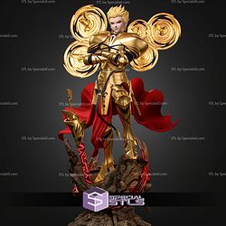Gilgamesh Fate Series 270mm STL Files 3D Model