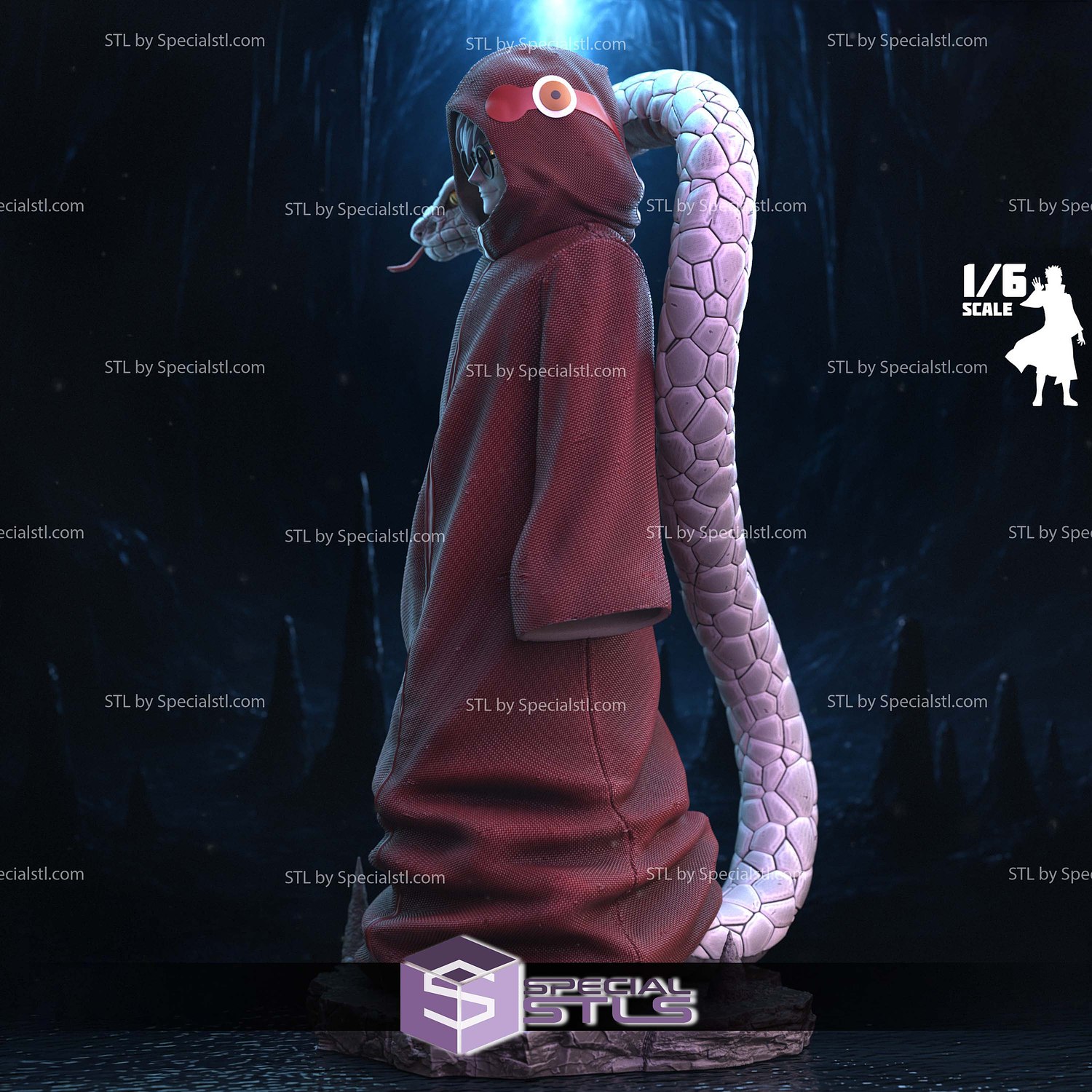 Kabuto Edo Tensei 3D Printer Files STL Model — view 3