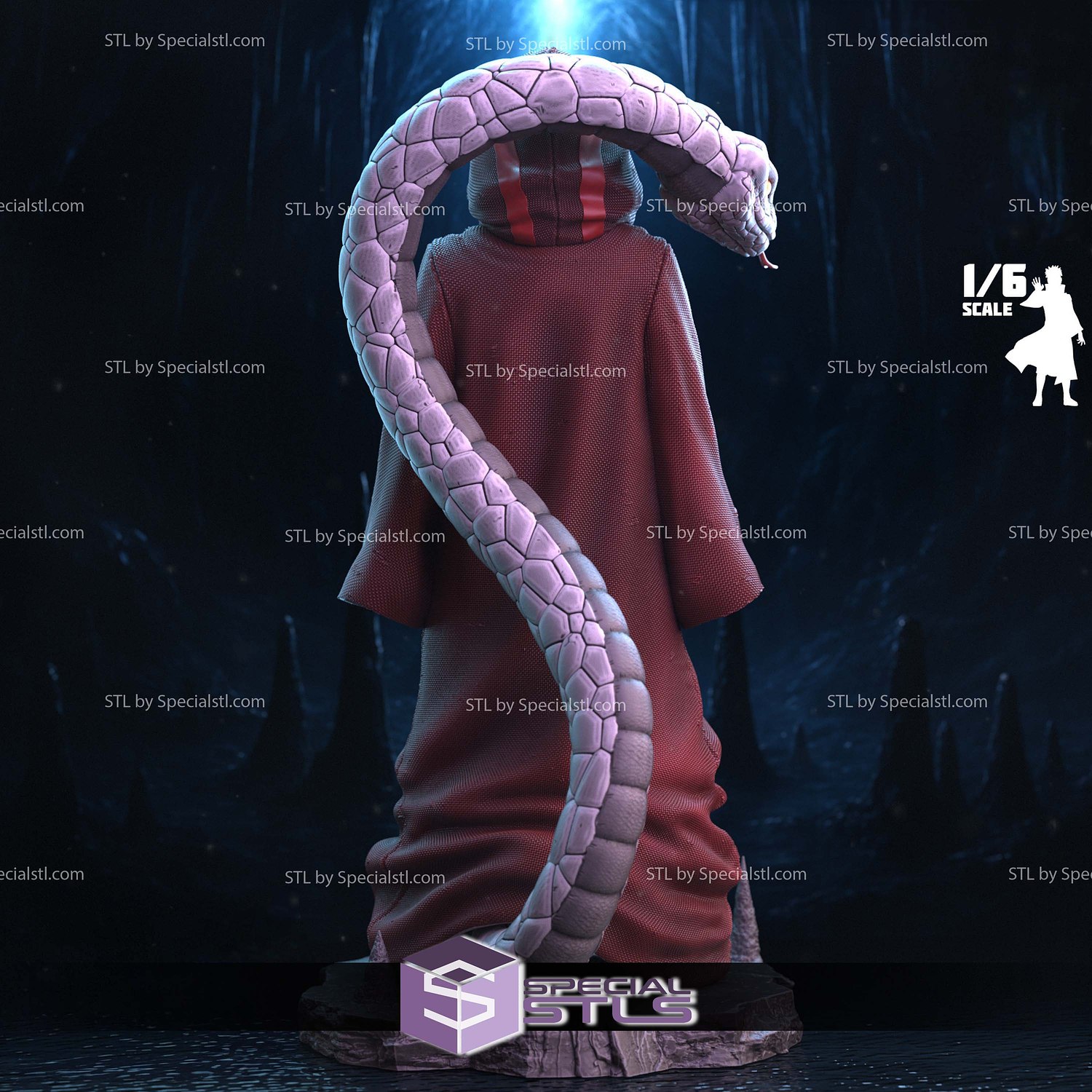 Kabuto Edo Tensei 3D Printer Files STL Model — view 4