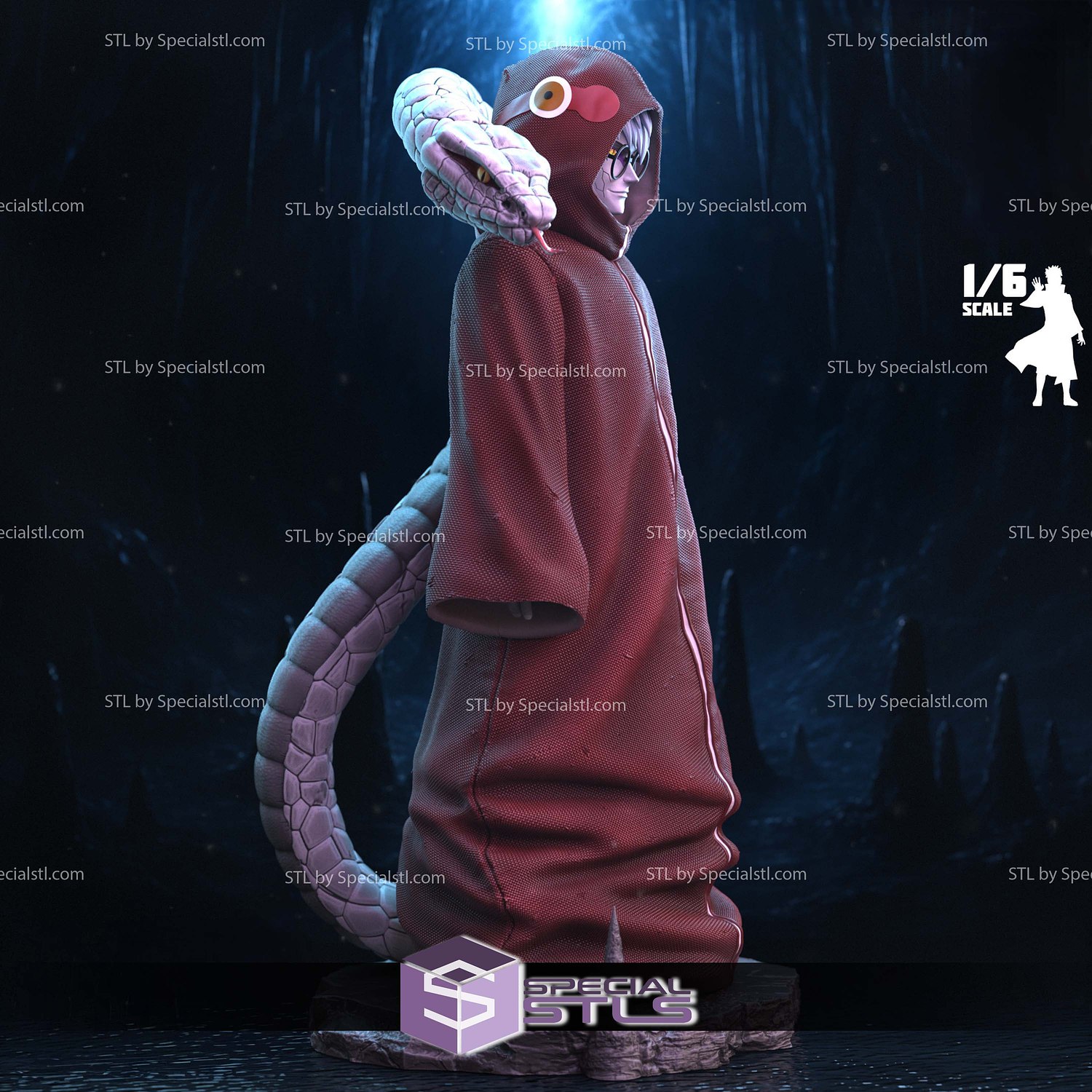 Kabuto Edo Tensei 3D Printer Files STL Model — view 5