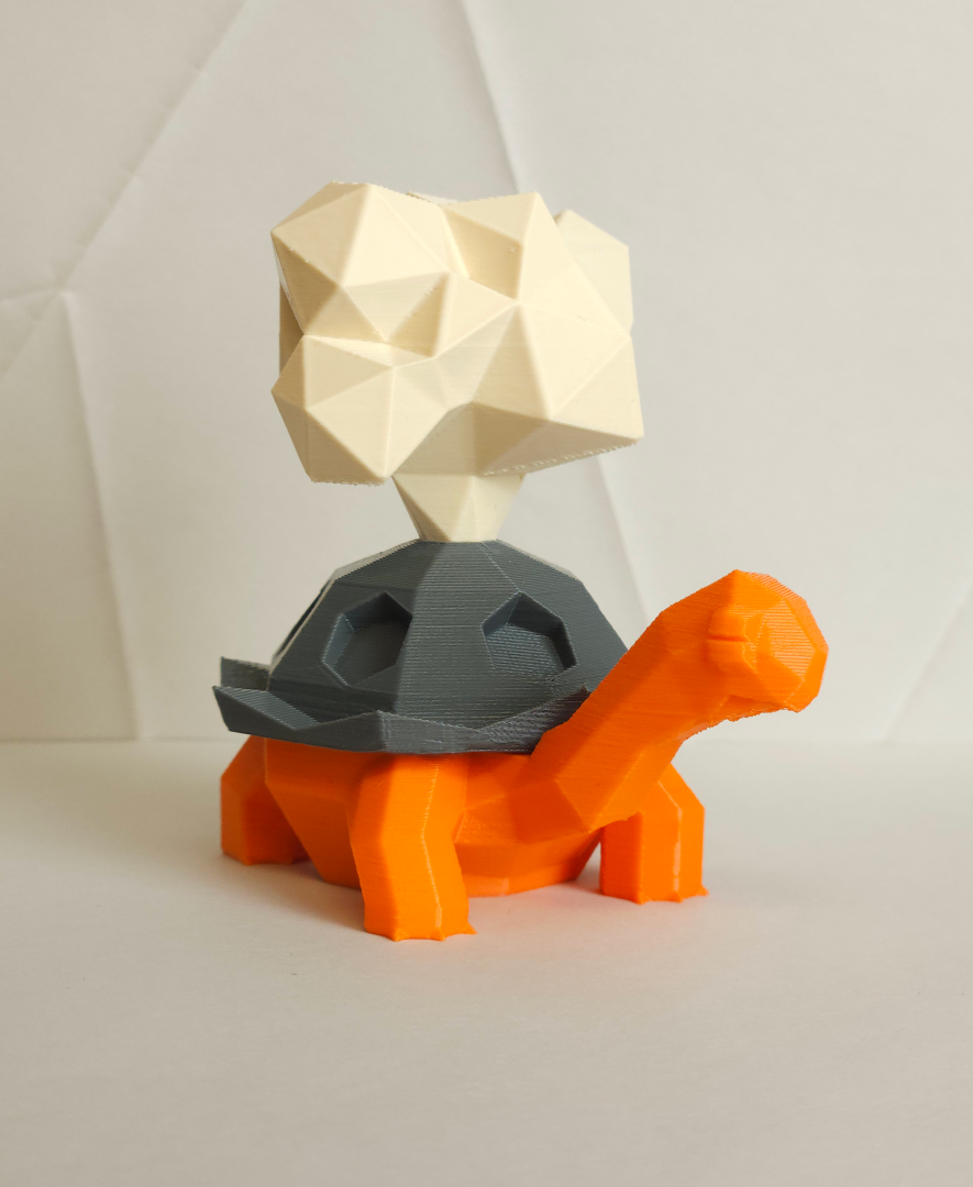 Torkoal Low Poly Pokemon 3D 3MF Model