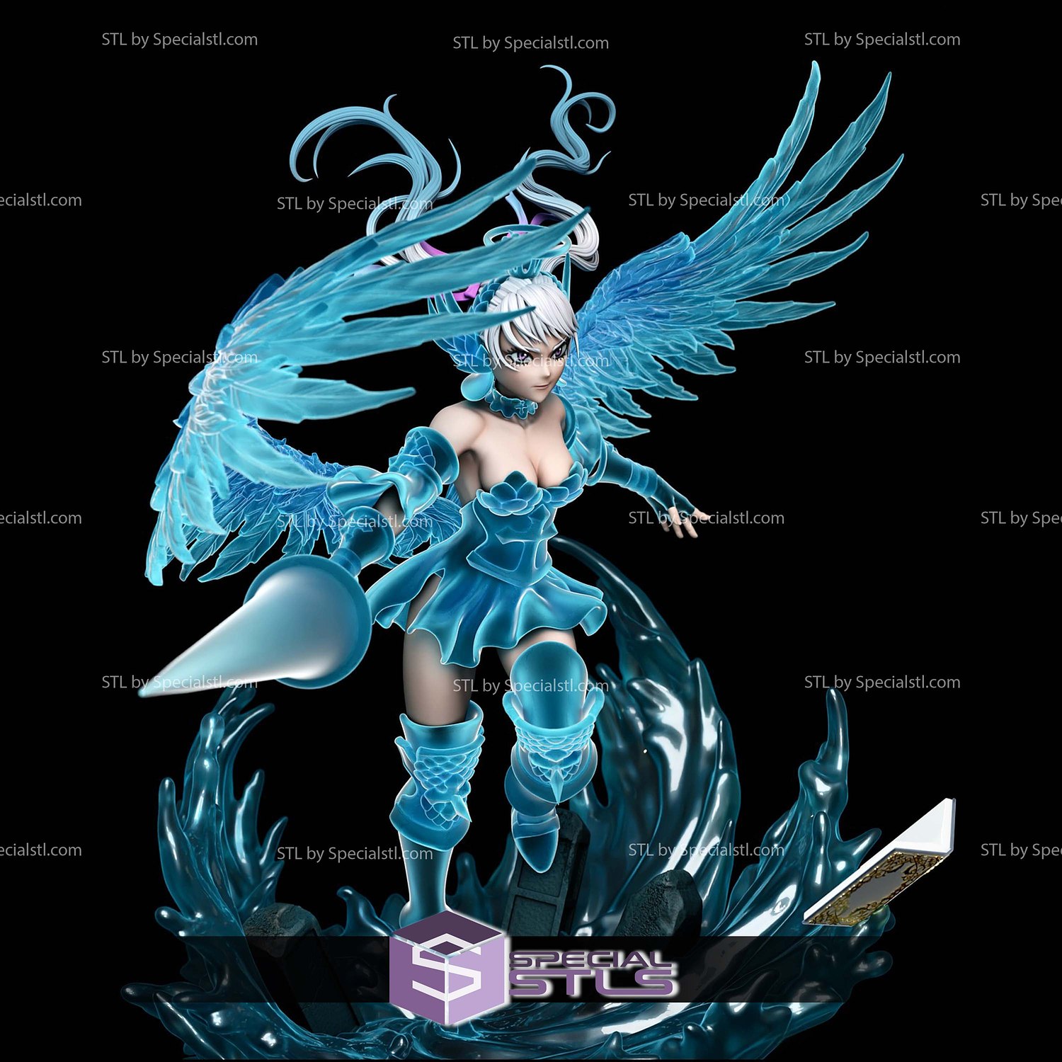 Noelle Silva Saint Valkyrie Armor 3D Printer Files STL Model — view 5