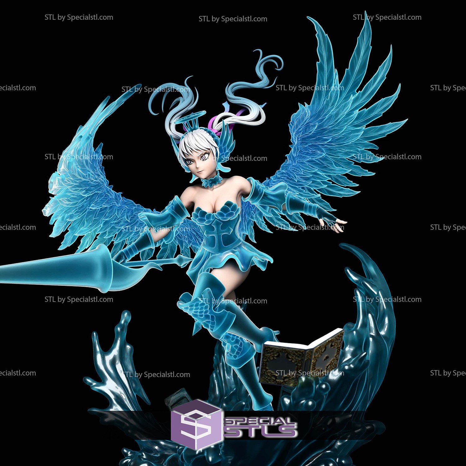 Noelle Silva Saint Valkyrie Armor 3D Printer Files STL Model — view 6