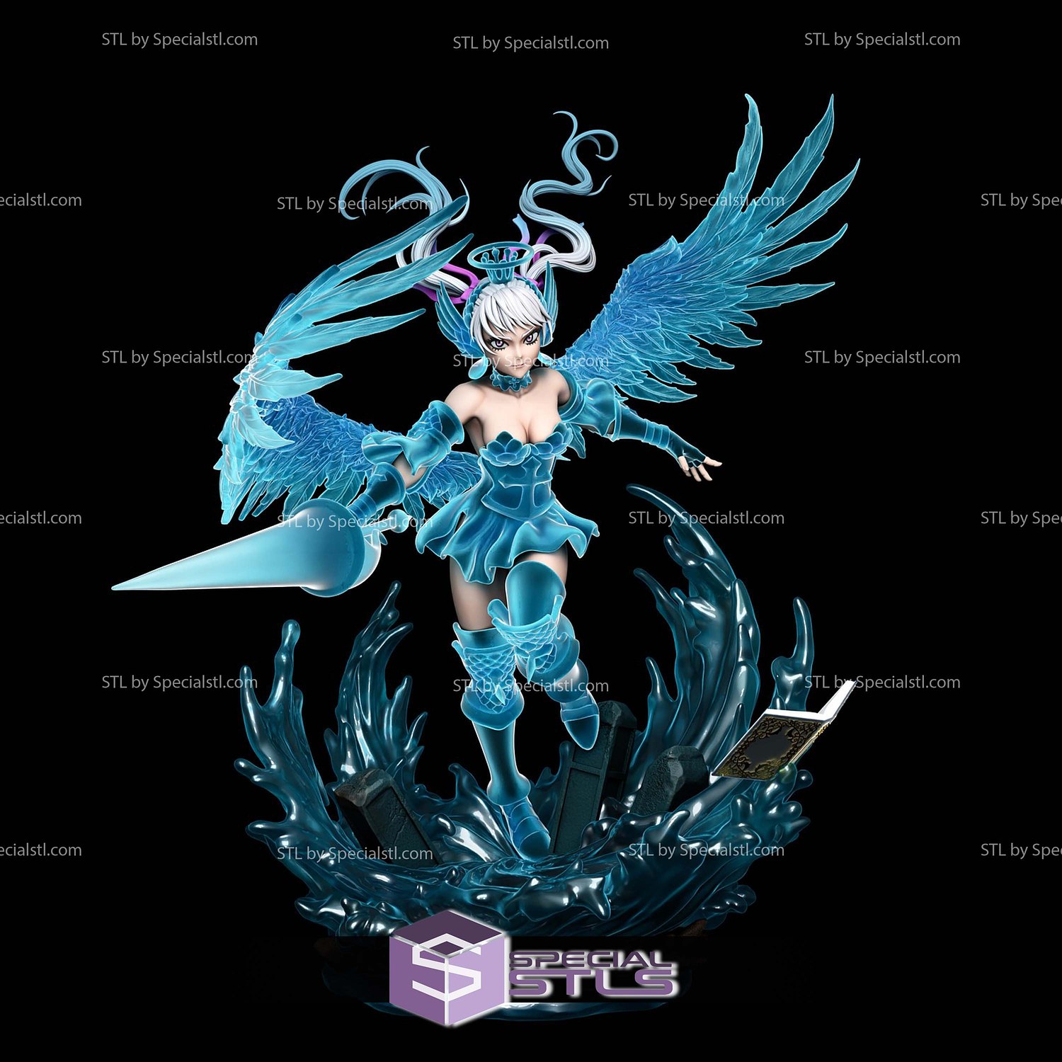Noelle Silva Saint Valkyrie Armor 3D Printer Files STL Model — view 7