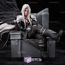 Sephiroth Throne Sculptures 3D Printing STL Model