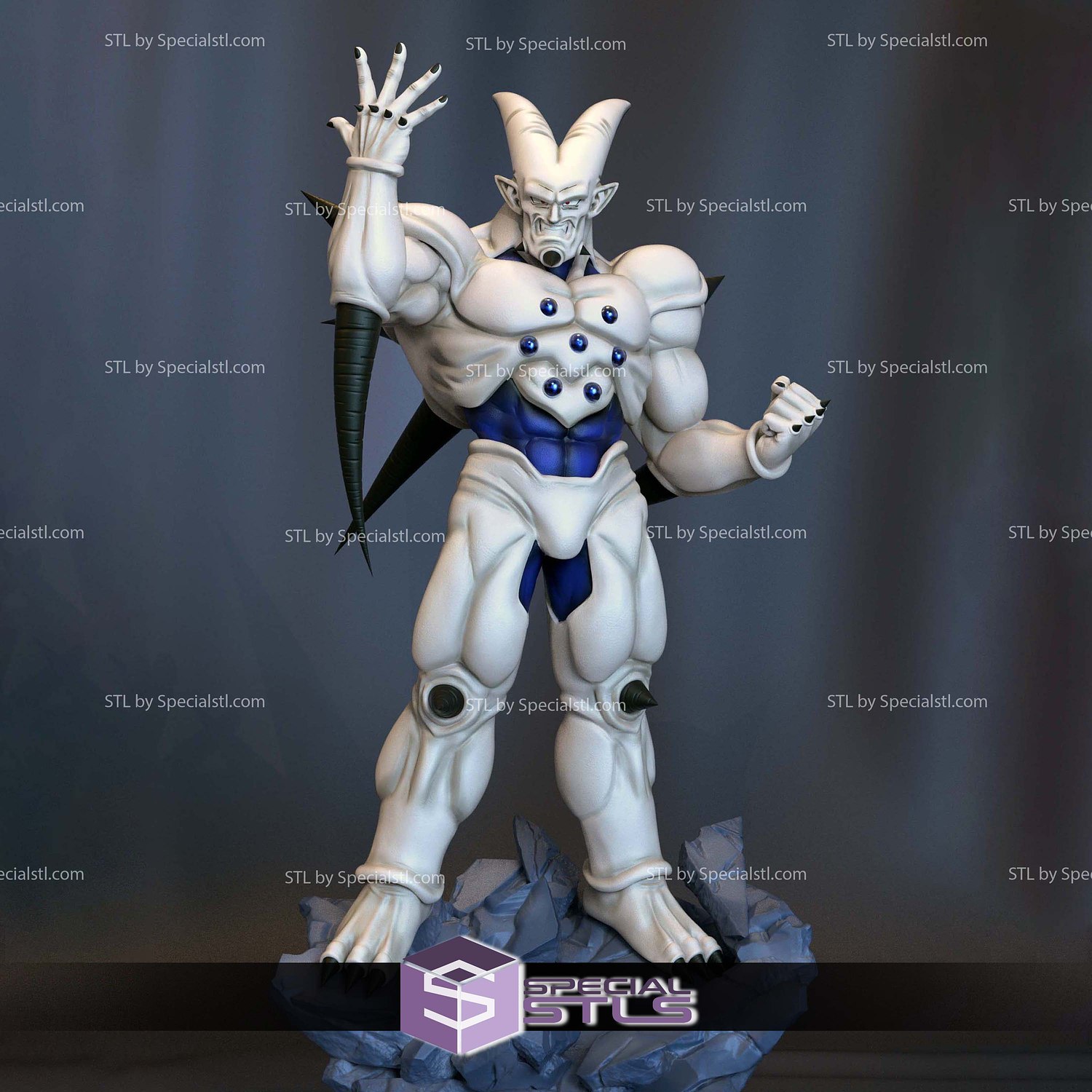 Syn Omega Shenron Dragonball 3D Printer Files STL Model — view 2
