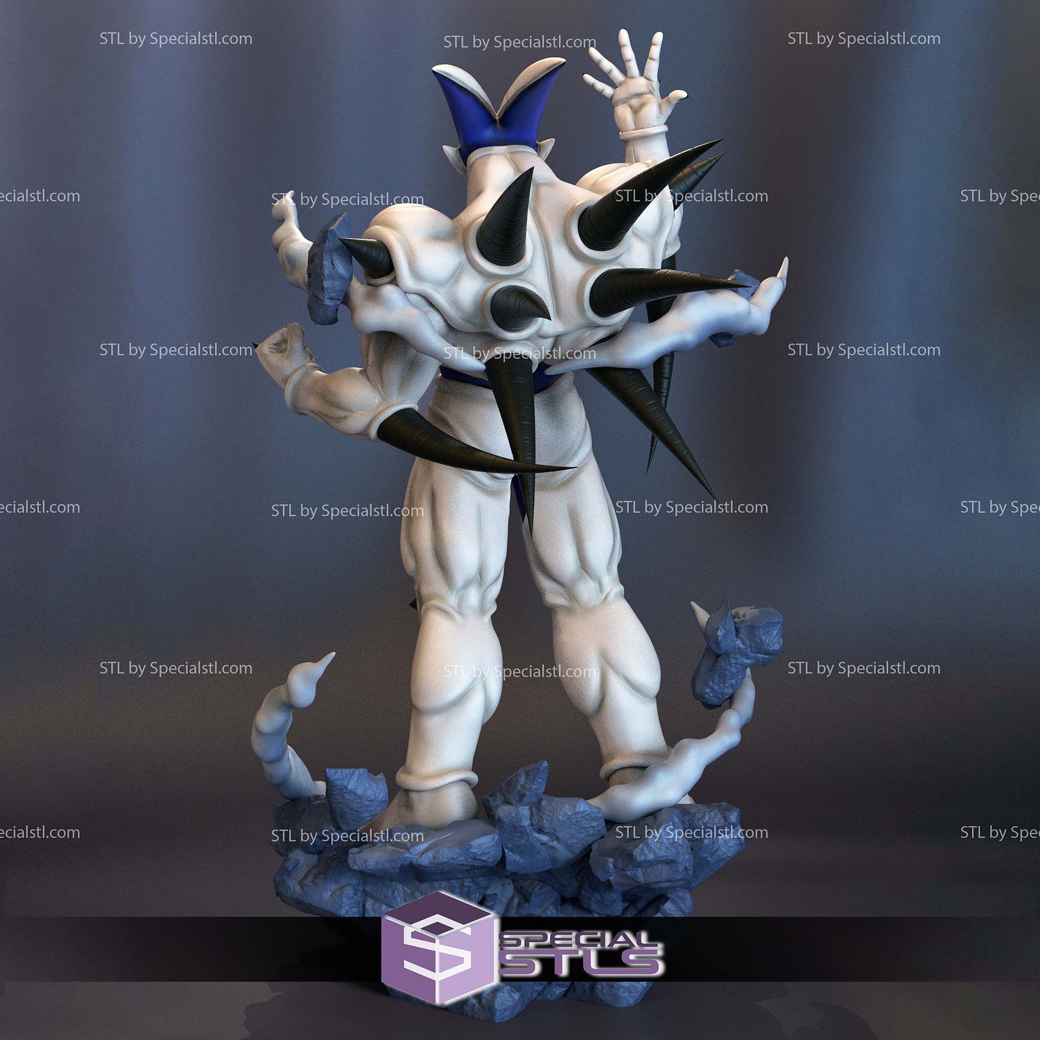 Syn Omega Shenron Dragonball 3D Printer Files STL Model — view 5
