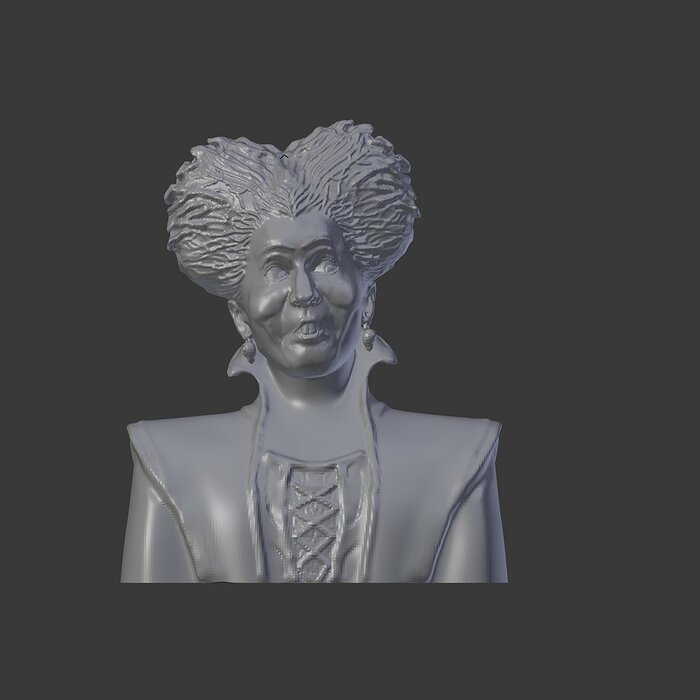 Disney - Hocus Pocus Characters Busts 3D STL Model — view 7