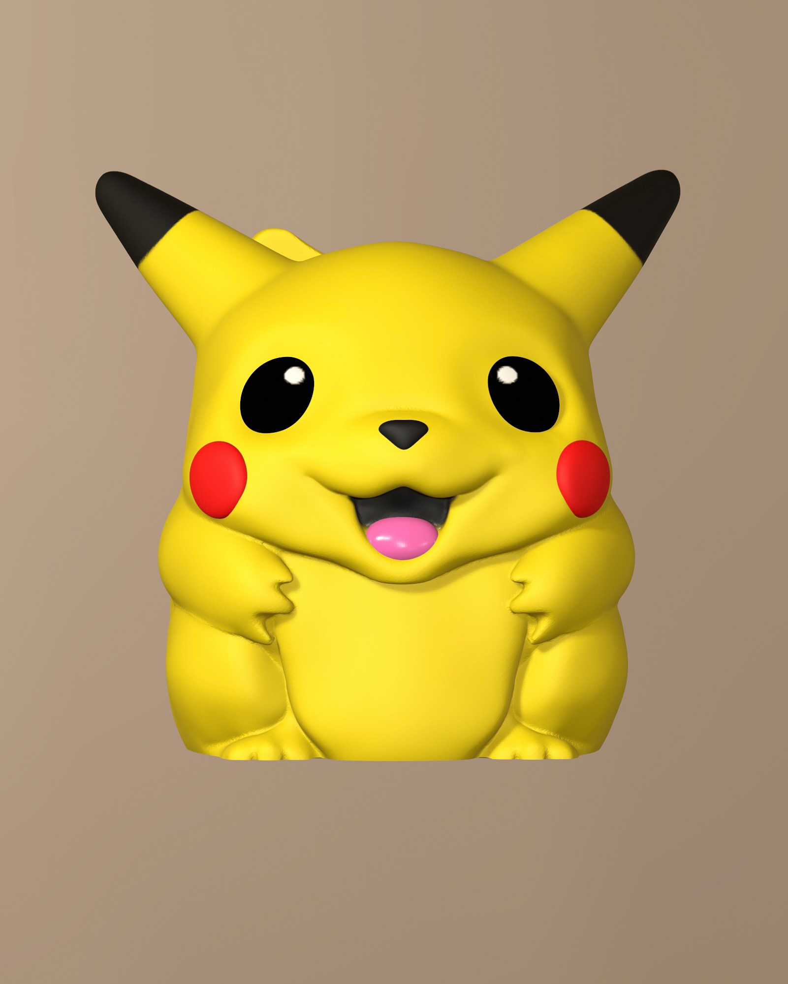 Chibi pika.stl 3D Model