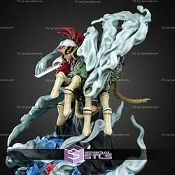 Renji Abarai True Bankai 340mm STL Files 3D Model