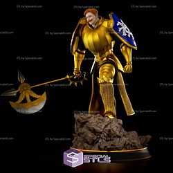 Escanor Golden Armor 3D Printer Files STL Model