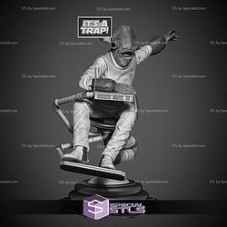 Ackbar Admiral Starwars 3D Print Files STL Model