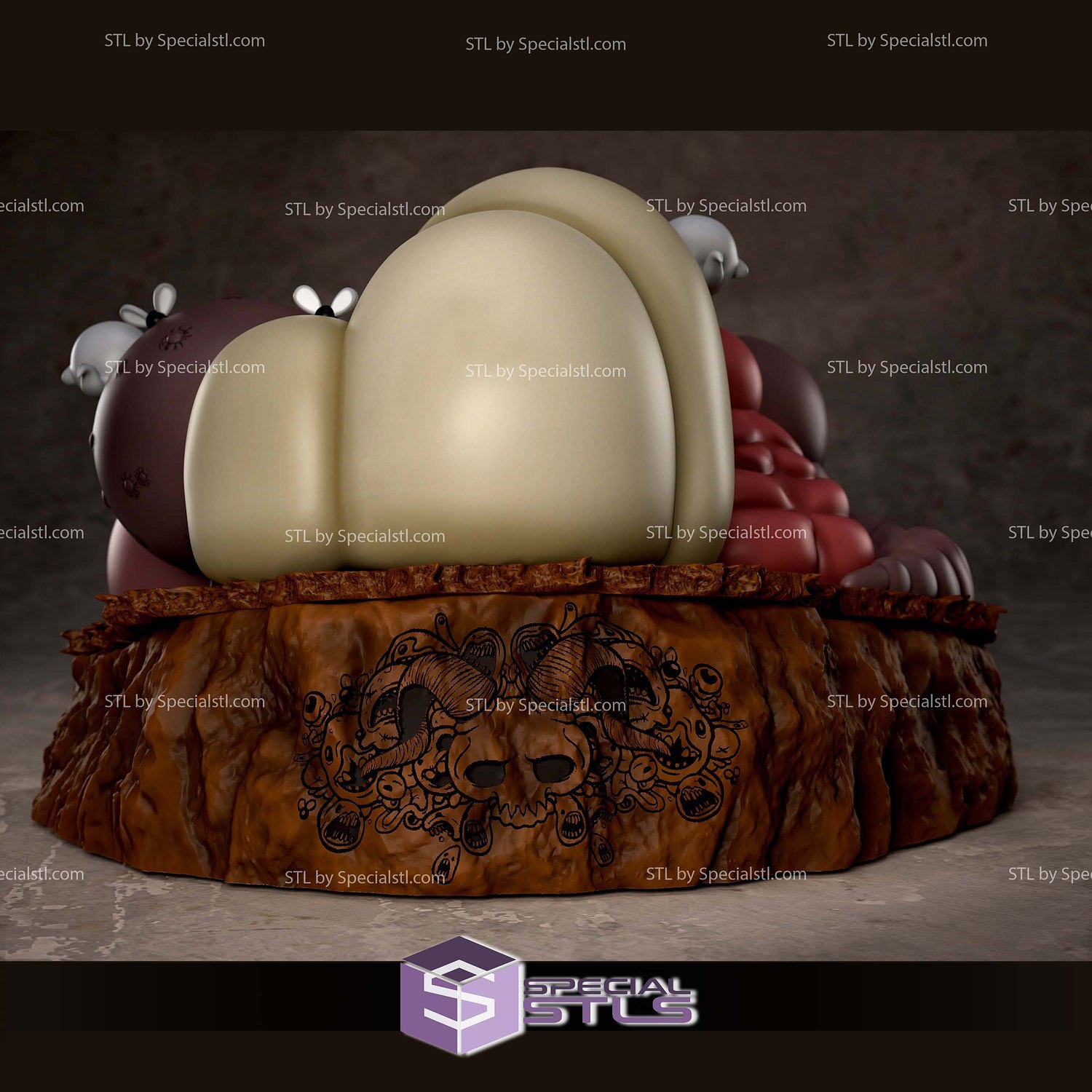 The Binding of Isaac 3D Printer Files STL Model — view 3