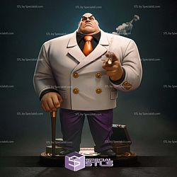 Kingpin Spider Man Toon Style 3D Printer Files STL Model