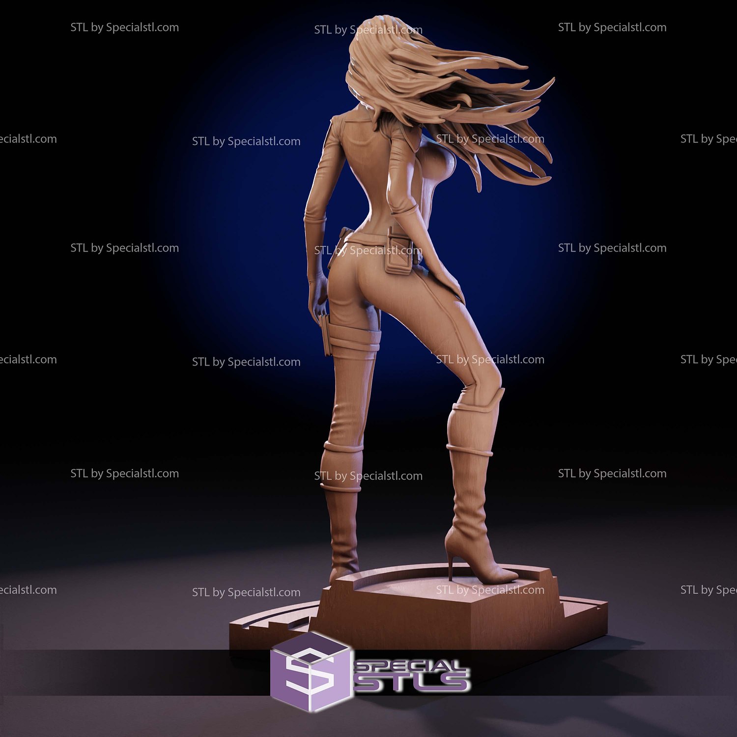 Niko The Adventures of the Galaxy Rangers 3D Printer Files STL Model — view 3