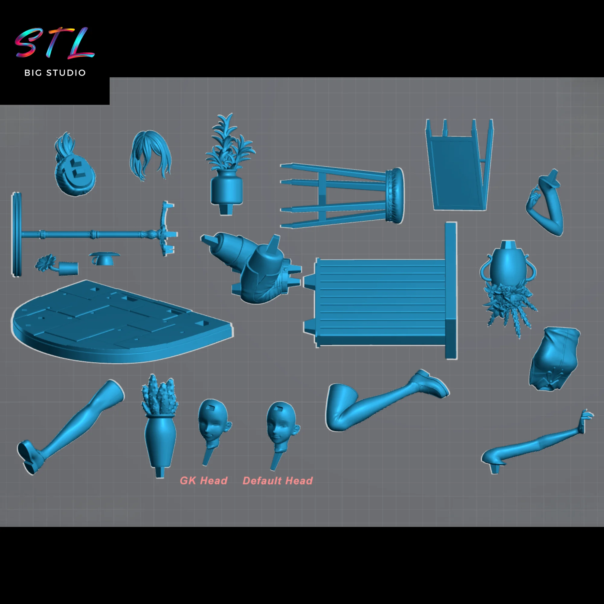 Reze STL | Chainsaw Man | 3D Print Model Model — view 8