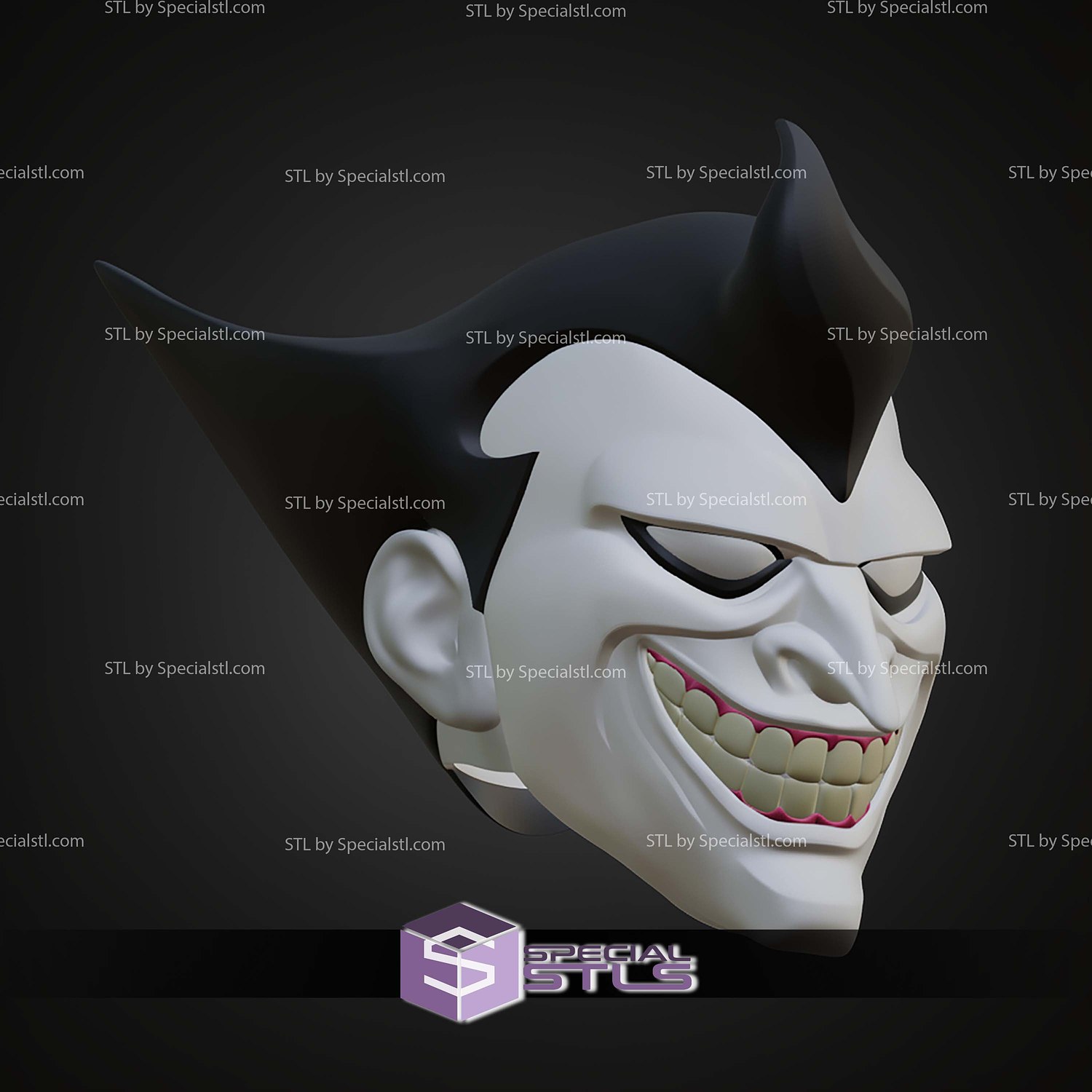 Cosplay STL Files Joker 3D Model — view 2