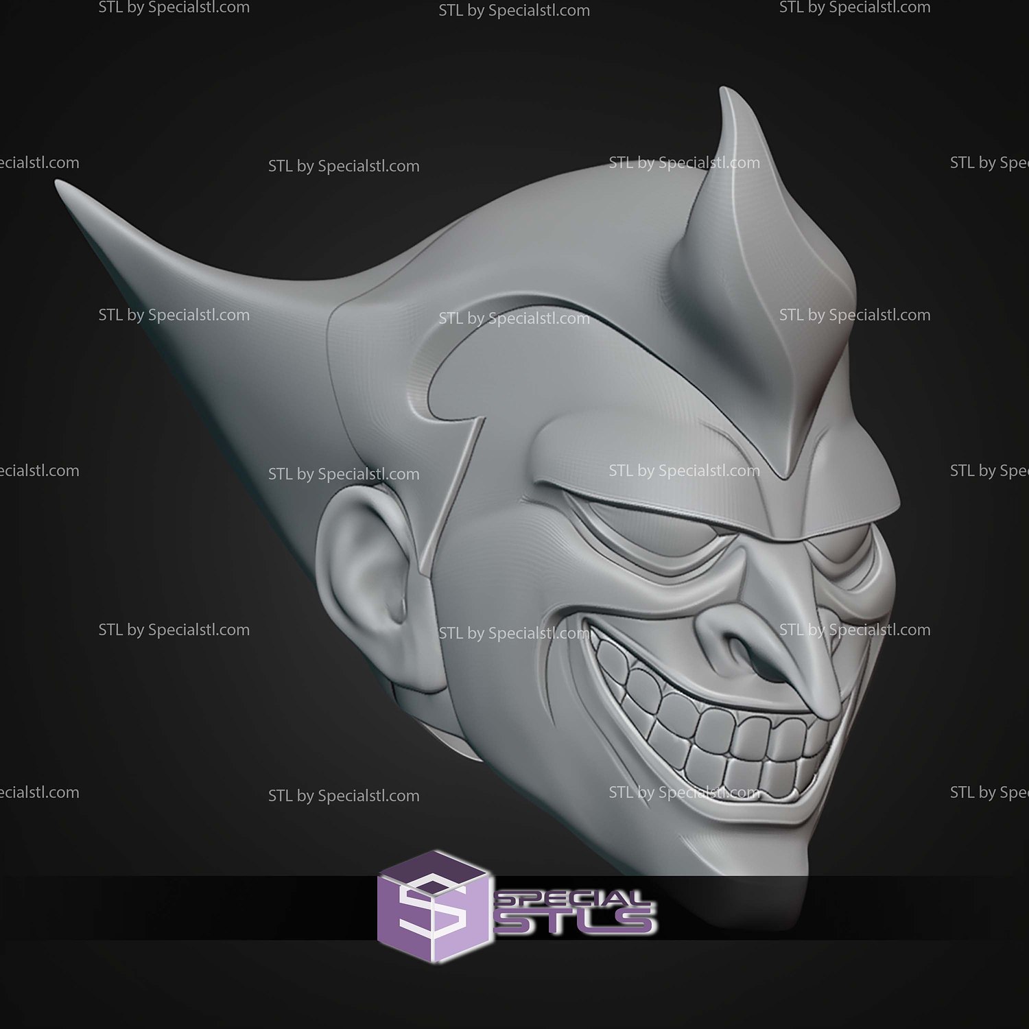 Cosplay STL Files Joker 3D Model — view 5