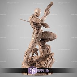 Bloodsport DC STL Files 3D Model
