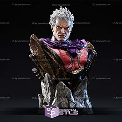 Magneto Thunder Bust 1-10 3D Printer Files STL Model