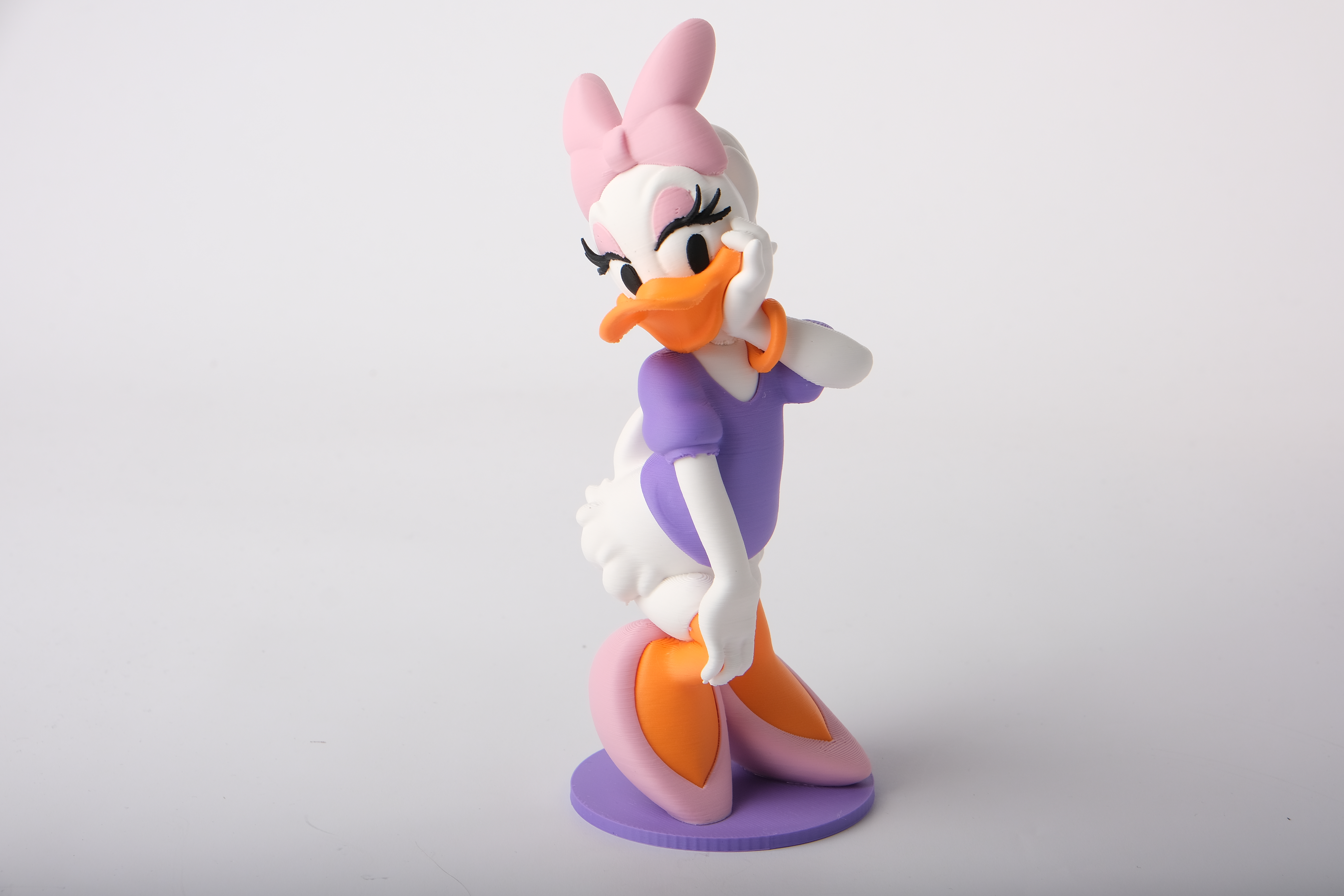 DuckTales Cute Daisy Duck Character Figurine 3D 3MF Model