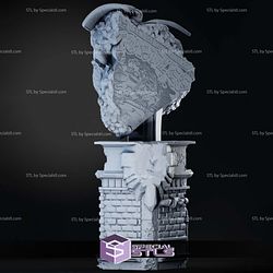 Leonardo Battle Bust 3D Printer Files STL Model