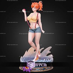 Misty Pokemon Realistic STL Files 3D Model